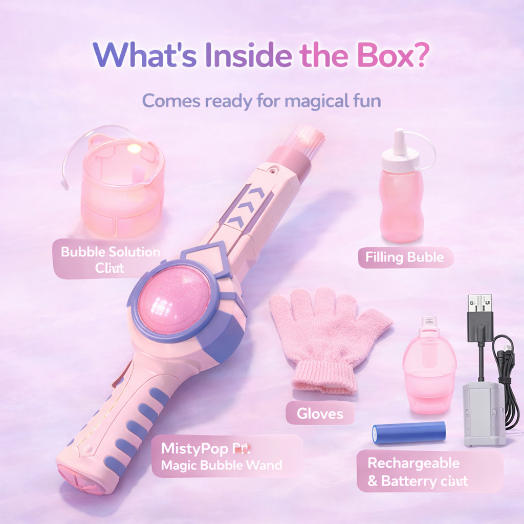 MistyPop™ Magic Bubble Wand
